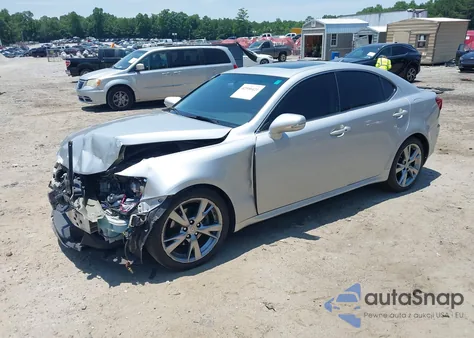 2010 Lexus Is 250 z USA, uszkodzony, nr VIN JTHBF5C24A5108125